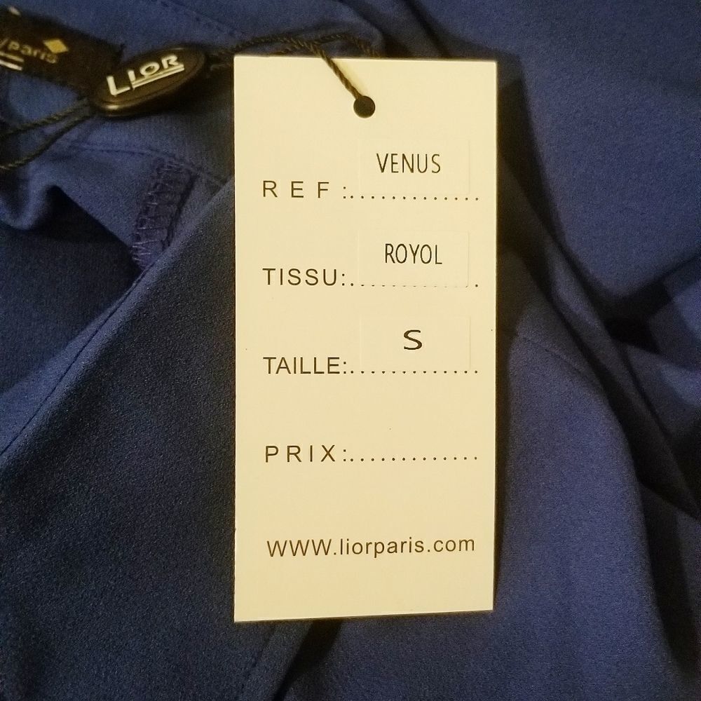 ‎Lior Paris Blue Tunic Size Small NWT - Picture 6 of 7